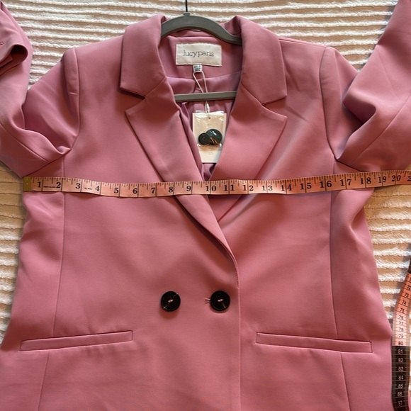 LUCY PARIS pink blazer - Picture 6 of 9